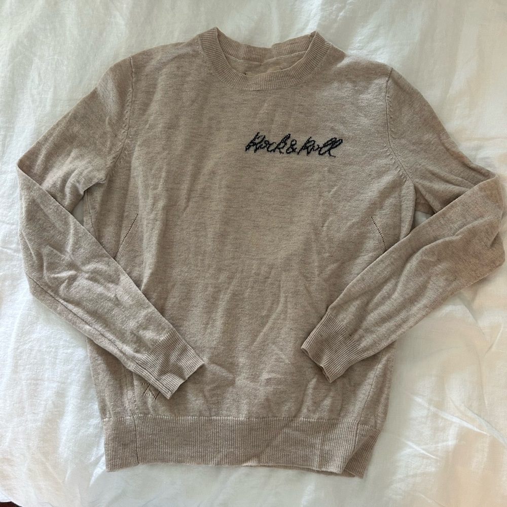 Zadig & Voltaire Beige Crewneck Sweater